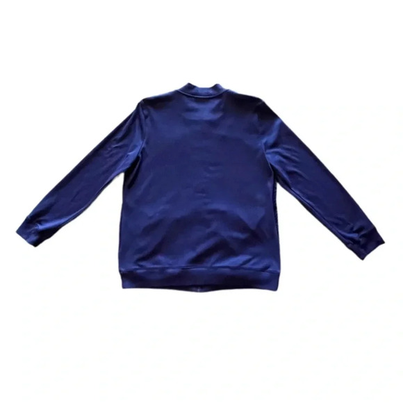 Alfred Dunner Blue Textured Pattern Full Zip Up Jacket Women’s Size 10 - Picture 6 of 12